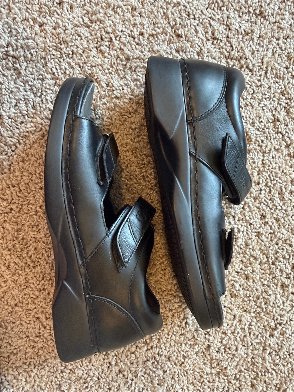 Propet Pedic Walker Black Strap Sandals Size 9 - Picture 4 of 7